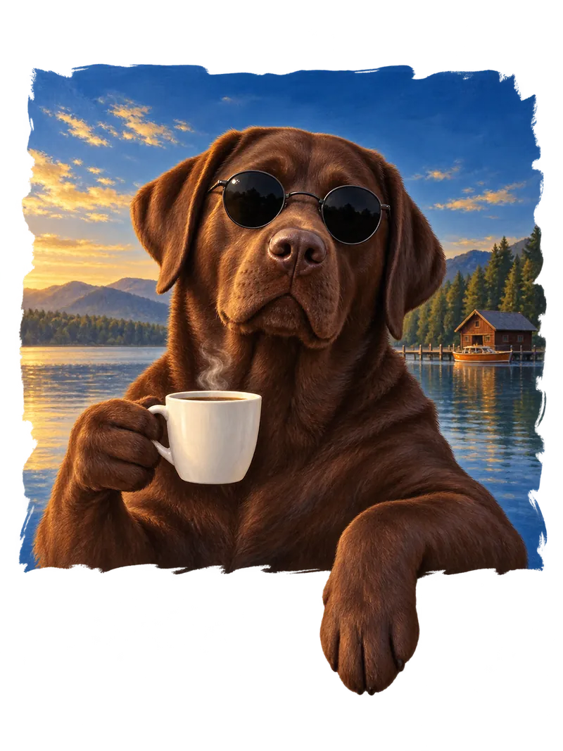 Labrador — The lake house